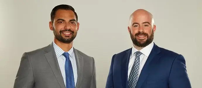 Attorneys Erik Perez and Michael Mayoral