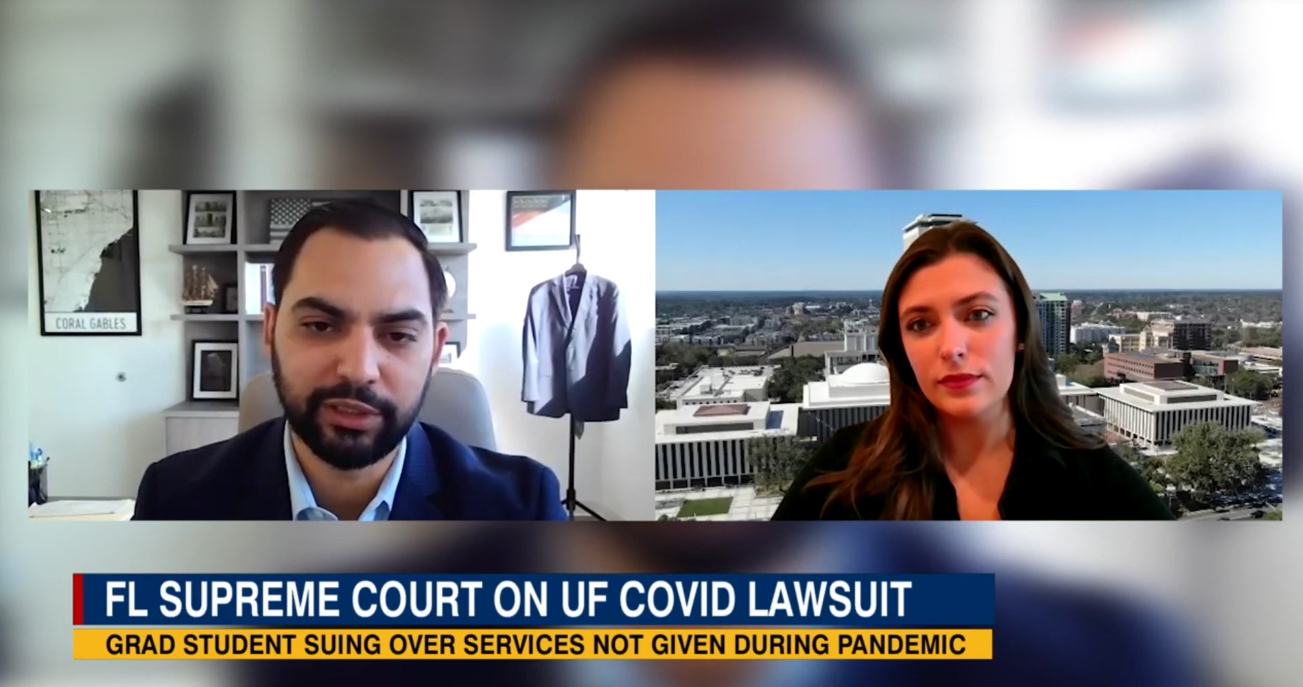 Erik Perez Featured on NBC Tampa (WFLA) Discussing COVID-Era College ...